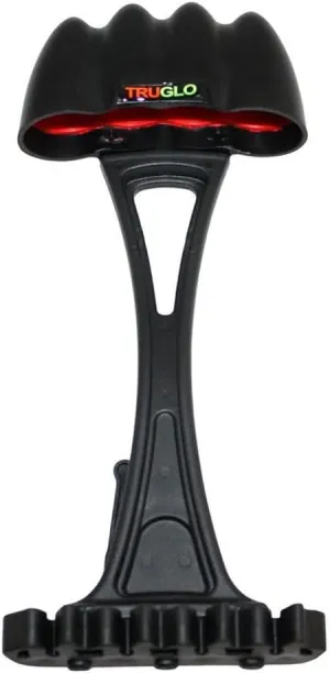 TRUGLO TUFF-LOC 4-Arrow Ultra-Quiet Lightweight Compact Composite Vibration-Absorbing Left-Hand Convertible Bow Hunting Archery Quiver