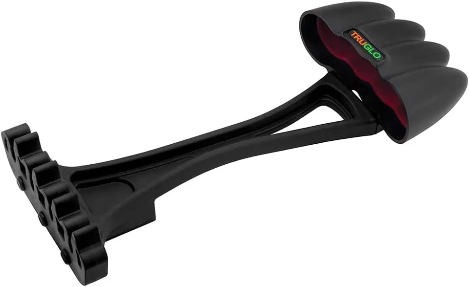 TRUGLO TUFF-LOC 4-Arrow Ultra-Quiet Lightweight Compact Composite Vibration-Absorbing Left-Hand Convertible Bow Hunting Archery Quiver