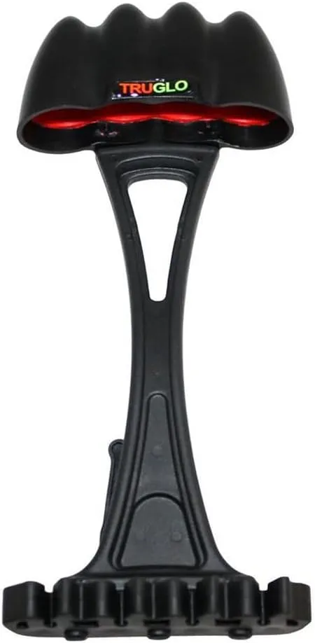 TRUGLO TUFF-LOC 4-Arrow Ultra-Quiet Lightweight Compact Composite Vibration-Absorbing Left-Hand Convertible Bow Hunting Archery Quiver
