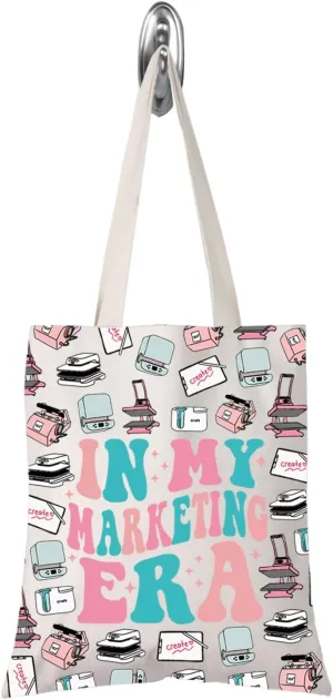 TSOTMO Marketing Gift In My Marketing Era Tote Bag Marketing Team Gift Business Student Gift Marketer Gift