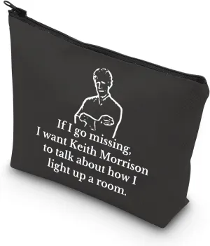 TSOTMO Podcast Gift True Crime Gift Crime Show Fan Up a Room Makeup Bag True Crime Lover Makeup Bag (BLK-up a room)
