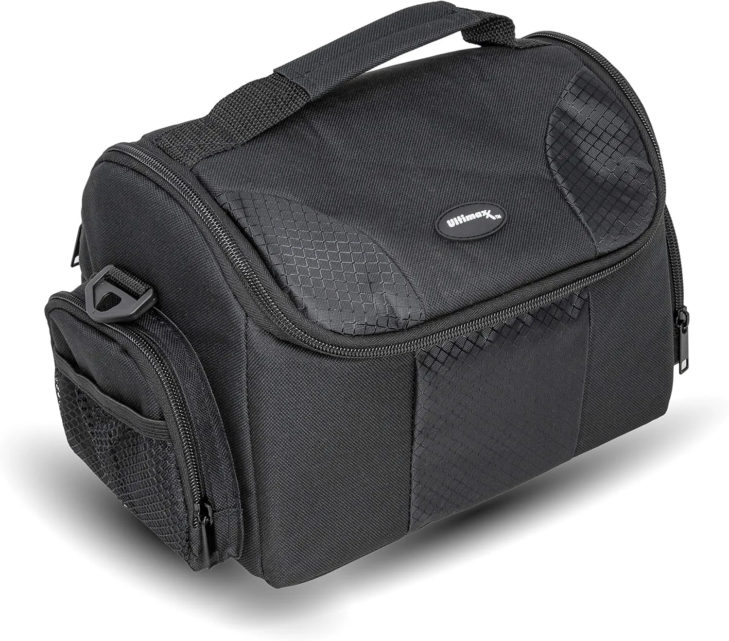Ultimaxx Large SLR/DSLR Camera Deluxe Padded Gadget Bag/Carrying Case with Shoulder Strap for Sony,Nikon, Canon, Olympus, Pentax, Panasonic, Samsung & Many More Cameras & Camcorders