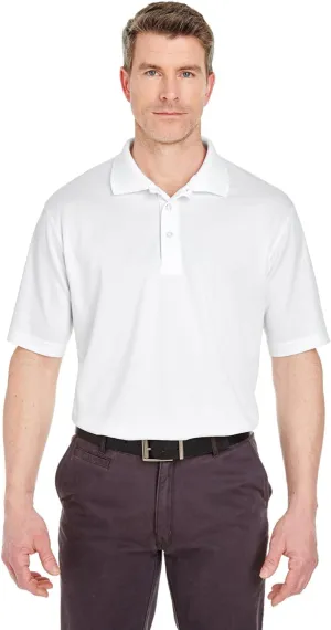 UltraClub Big and Tall Men's Cool-N-Dry Sport Polo Shirt