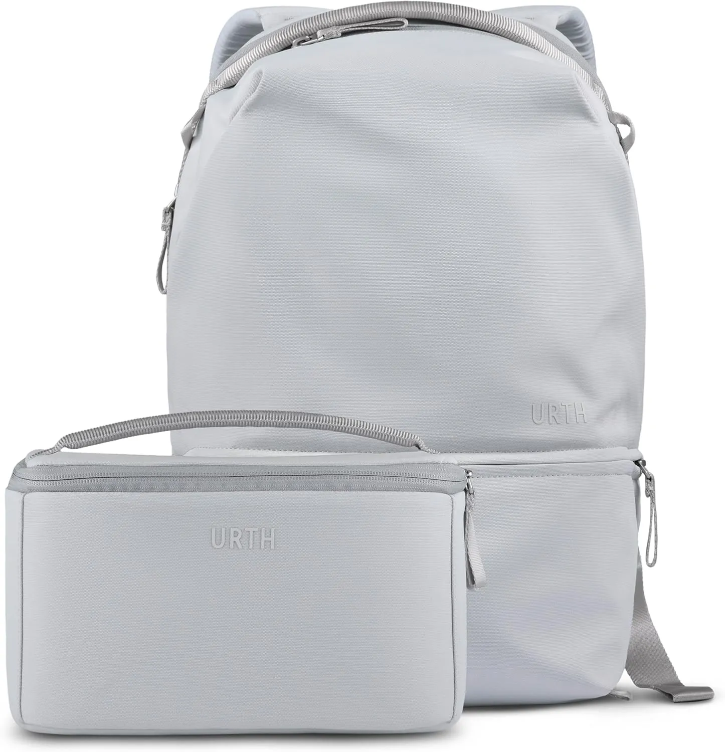 Urth Arkose 20L Modular Backpack   3.7L Camera Insert - Water Resistant, Anti-Theft, Recycled Bag for DSLR/SLR/Mirrorless, 13-16 Inch Laptop in Ash Grey