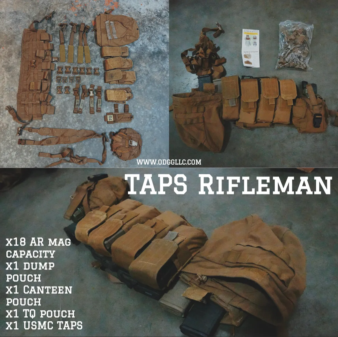 US Military TAPS Chest Rigs