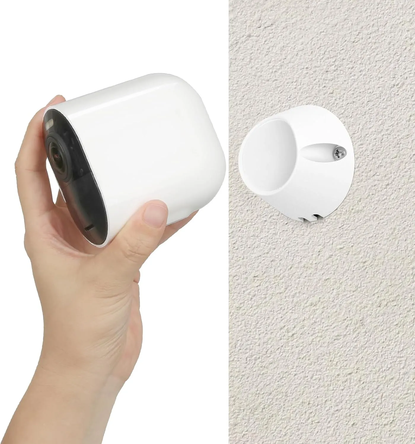 UYODM 2 Pack Magnetic Wall Mounts Design for Arlo Pro 5S 2K, Pro 4, Pro 3, Ultra 2, and Ultra Cameras, Upgrade Accessories for Arlo Easy to Install and Remove, 360° Adjustable to Get the Perfect Angle