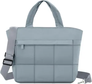 VASCHY Small Puffer Tote Bag for Women, Lightweight Mini Quilted Crossbody Cute Satchel Puffy Tote Handbag Purse for Gym