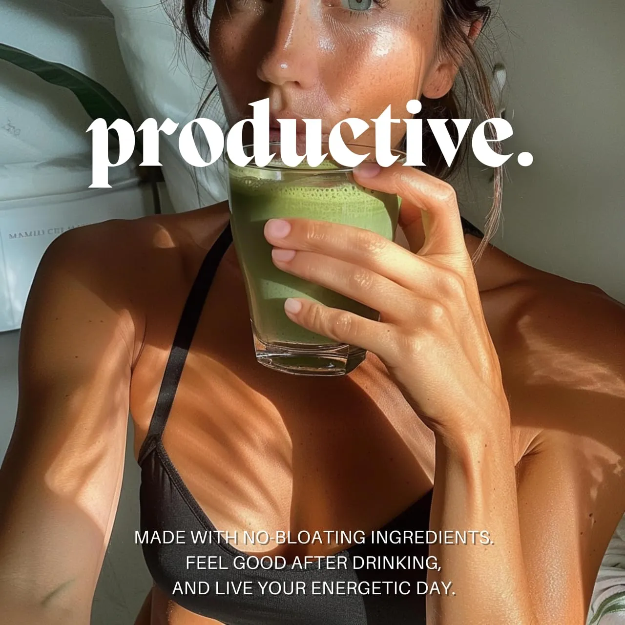 vegan high protein powder for meal replacement shake with Korean drinks flavor misugaru, matcha, and chocolate - great for plant protein shakes, breakfast drink 7 POUCHES (Deep Matcha)