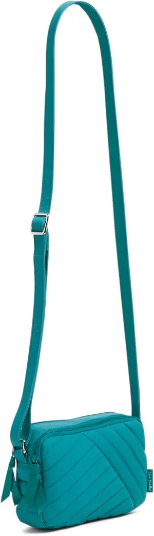 Vera Bradley Women's Cotton Mini Evie Crossbody Purse