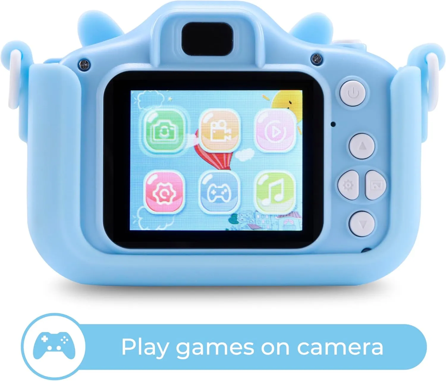 VIVITAR Kids Tech - Kids Camera 2" Screen for Joyful Moments - Snap 12MP Pics, Record 1080p HD Videos, Build in Games, Durable Drop-Proof Case, USB Rechargeable for Non-Stop Fun