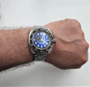 Vostok Original Mens Watch Amphibia 17035B GMT Mechanical Self-Winding Water Proof 200m