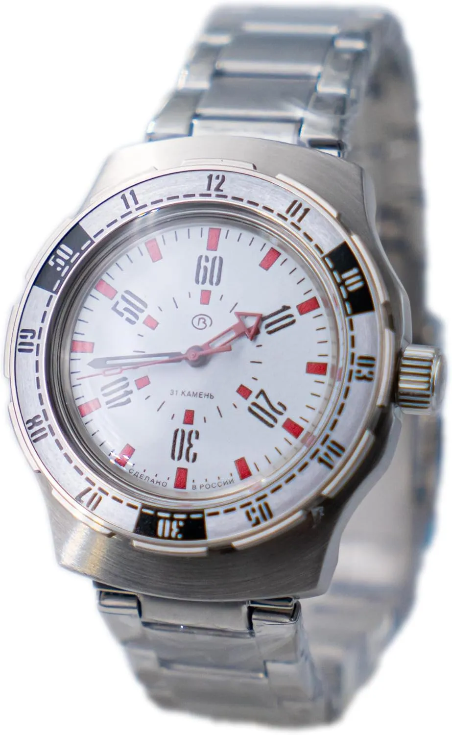 Vostok Original Mens Watch Amphibia Series “Chernobyl” Mechanical Self-Winding Water Proof 200m