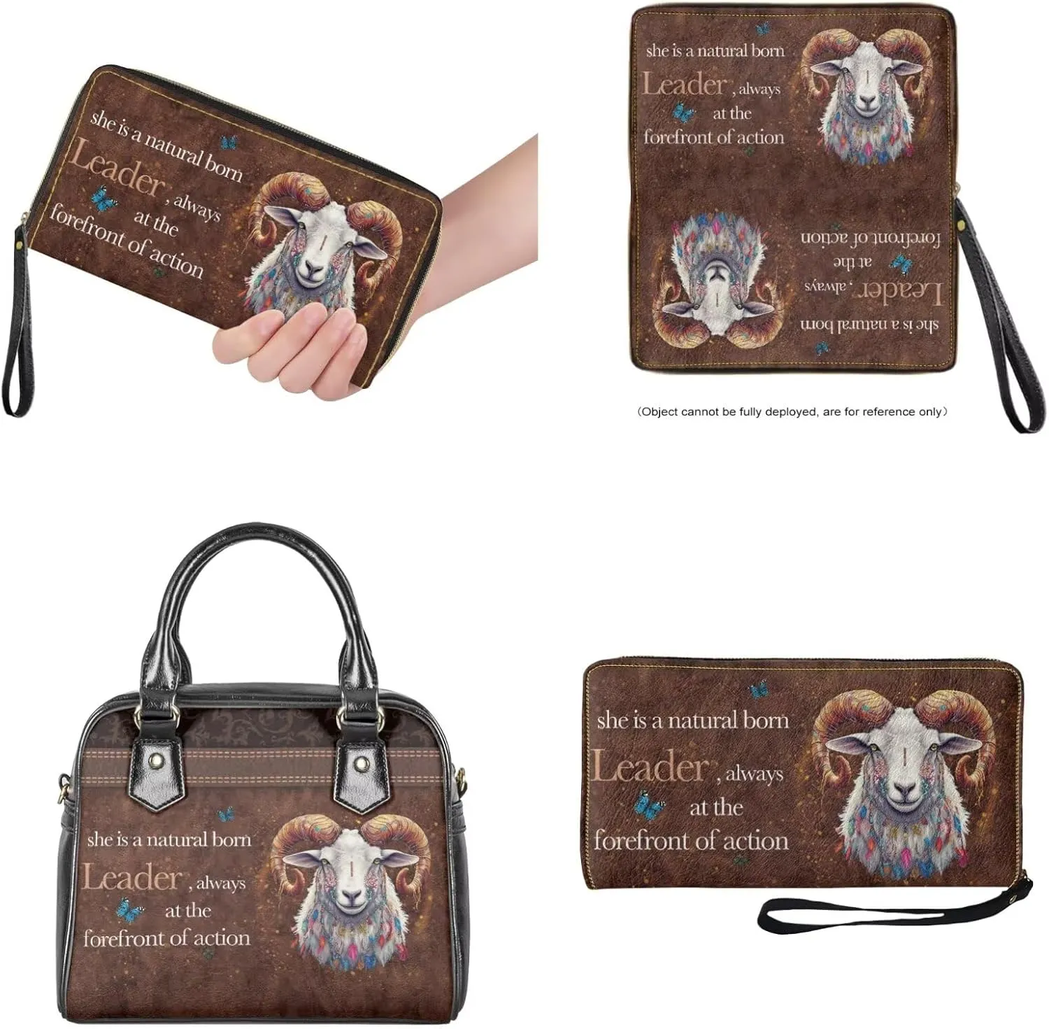 Waterproof Wallet and Purse Set Womens Satchel Purses and Handbags Top Handle Bag for Shopping