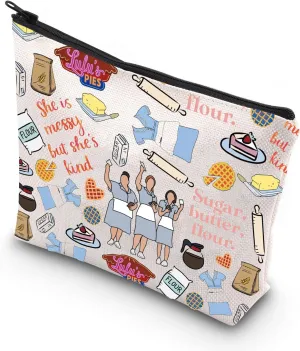 WCGXKO Inspired Gift Musical Theater Gift She Is Messy But She Is Kind Zipper Pouch Makeup Bag (WAI)