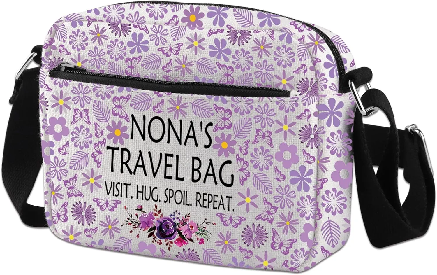 WCGXKO Mother’s Day Gift Grandma Birthday Gift Mother’s Day Merchandise Tote Bag Travel Bag For Grandma
