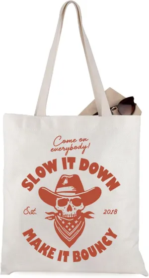 WCGXKO Music Inspired Tote Bag Come on Everybody Boy Group Gift for Fans