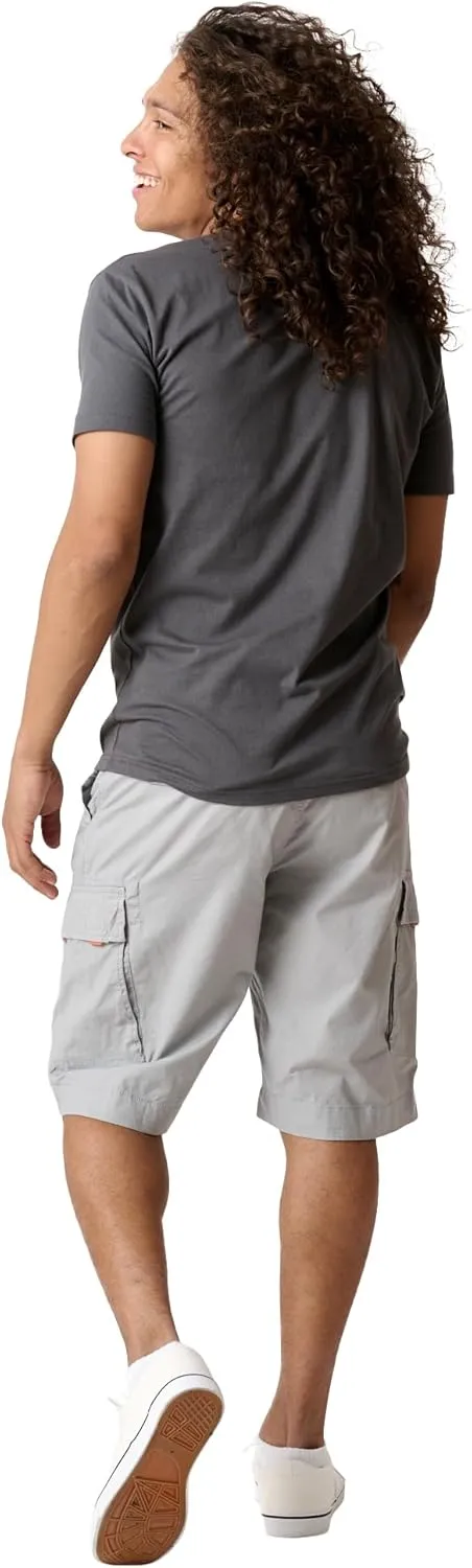 WEAR FIRST. THEN TELL THE DIFFERENCE Wearfirst Men's Stretch Cotton Belted Cargo Shorts | Roam Short
