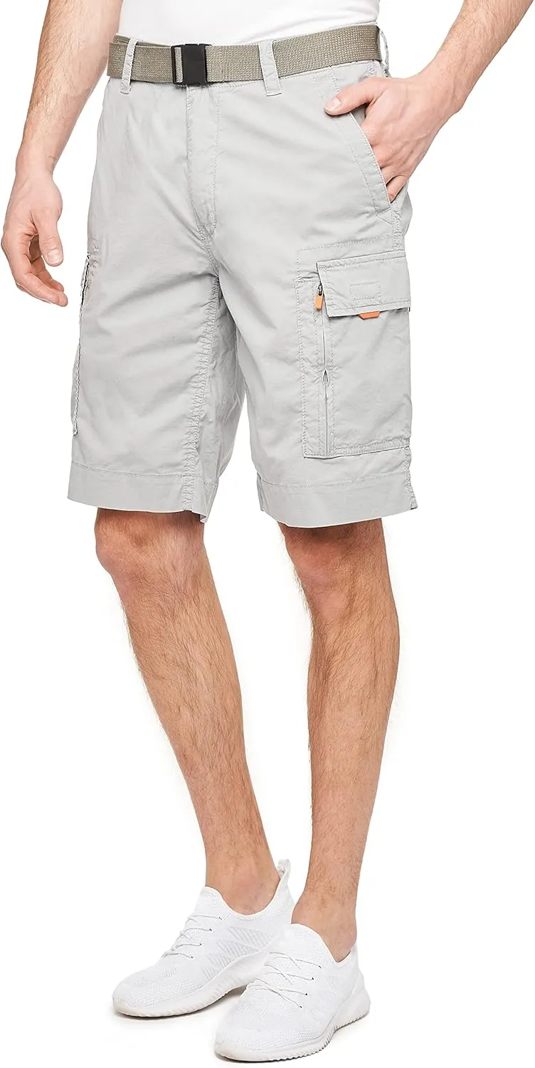 WEAR FIRST. THEN TELL THE DIFFERENCE Wearfirst Men's Stretch Cotton Belted Cargo Shorts | Roam Short