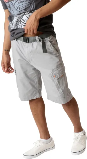 WEAR FIRST. THEN TELL THE DIFFERENCE Wearfirst Men's Stretch Cotton Belted Cargo Shorts | Roam Short