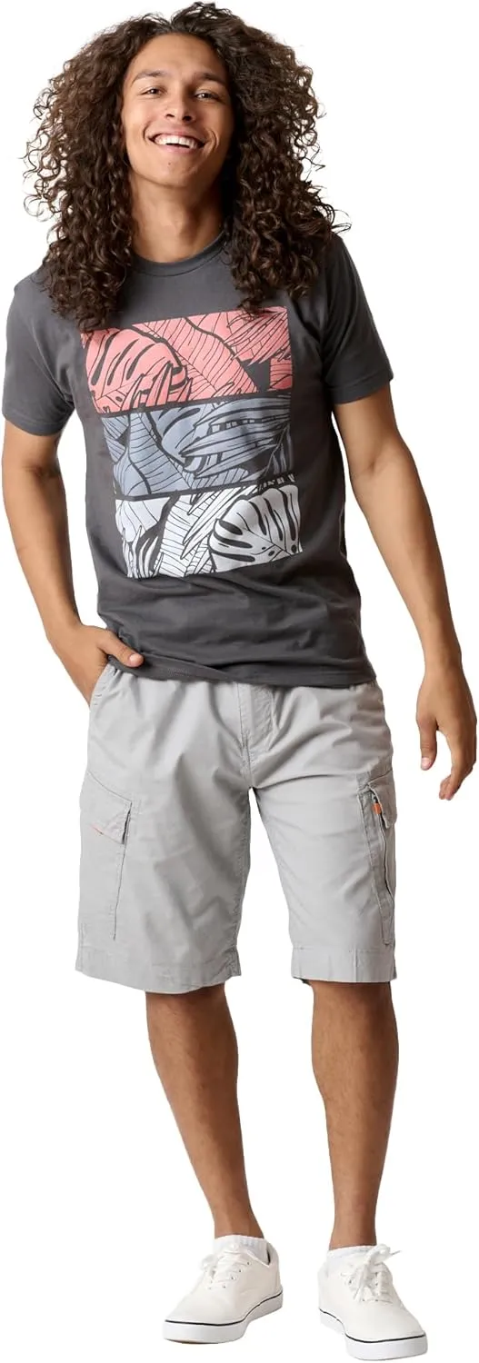 WEAR FIRST. THEN TELL THE DIFFERENCE Wearfirst Men's Stretch Cotton Belted Cargo Shorts | Roam Short