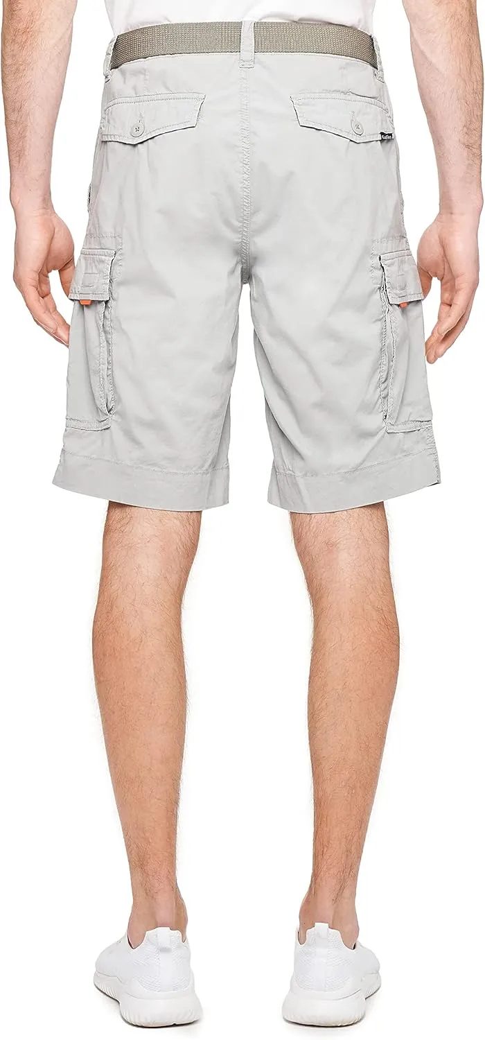 WEAR FIRST. THEN TELL THE DIFFERENCE Wearfirst Men's Stretch Cotton Belted Cargo Shorts | Roam Short