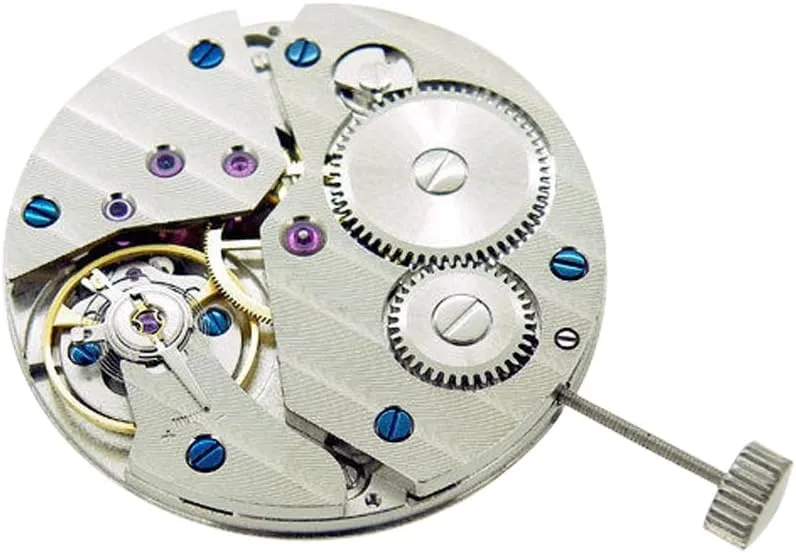 Whatswatch 17 Jewels 6497 Mechanical Hand Winding Mens Classic Vintage Watch Movement PA-0081