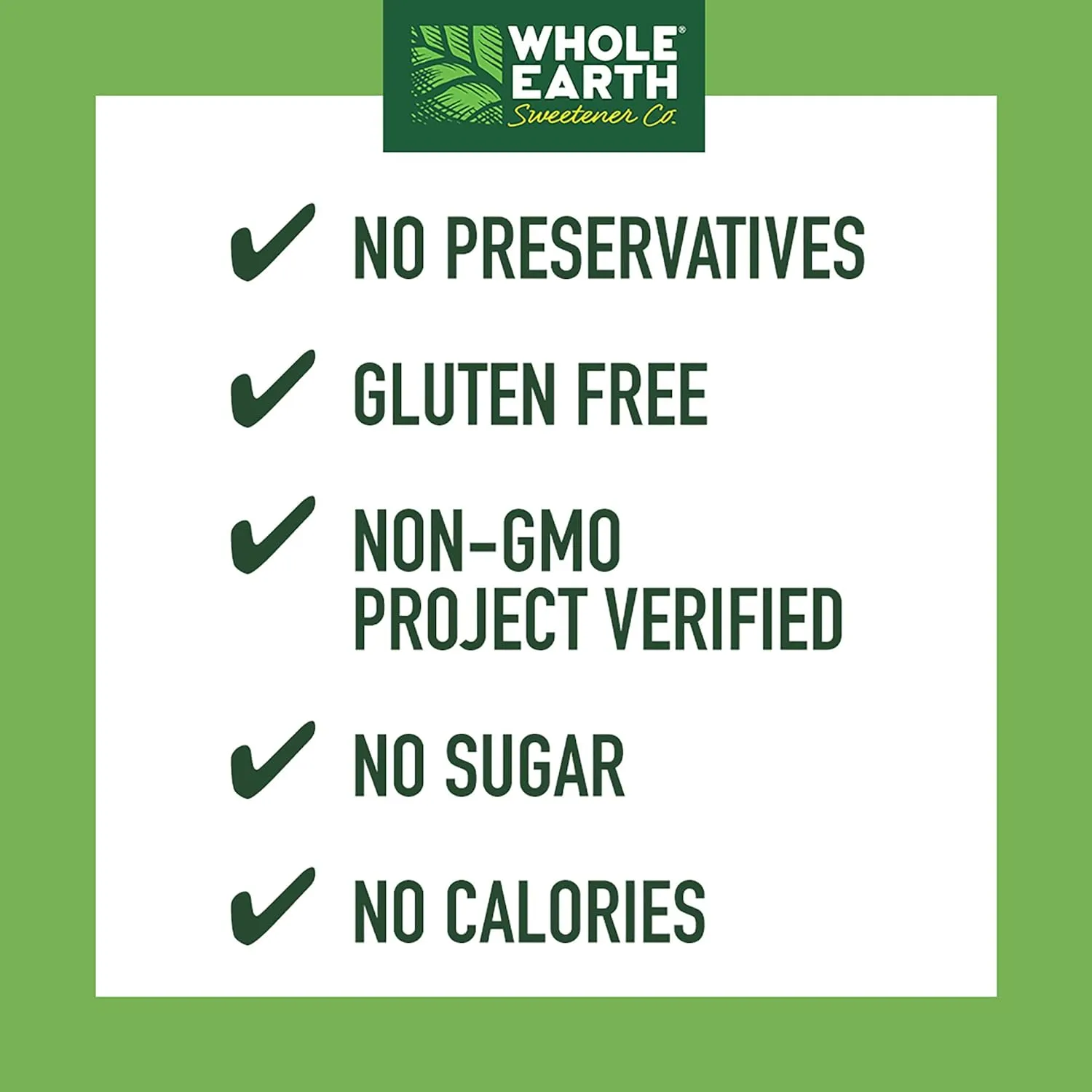 WHOLE EARTH Stevia & Monk Fruit Plant-Based Sweetener, 9.8 Ounce Jar