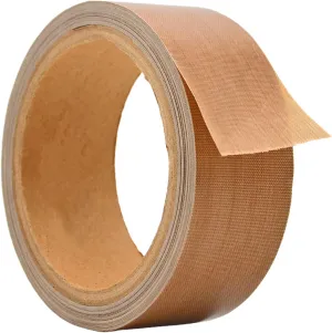 WOD FGCT50NA PTFE Teflon Tape for Vacuum Sealer Machine, 1.5 inch x 36 yds - No Adhesive Fibreglass Fabric for Hand and Impulse Vacuum Sealers, Compatible With FoodSaver, Seal a Meal, Weston