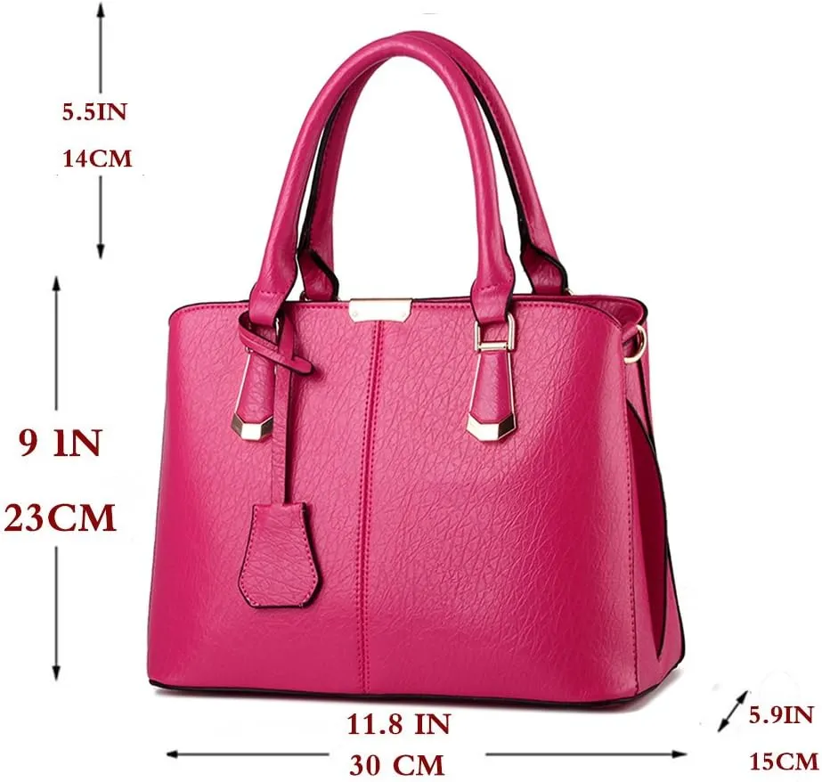 Women Satchel Handbag Tote Purse Top Handle Bag Shoulder Bag