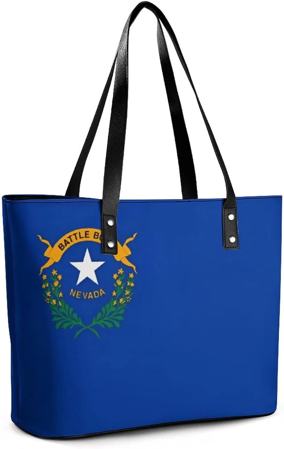 Women's Leather Tote Bag Fashion Handbag for Work Travel Shopping Daily Use Large Capacity Shoulder Purse