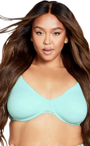 Women's Plus Size Bra - Fashion Smooth Back