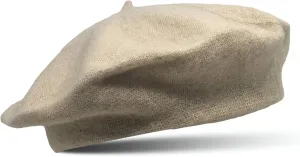 Women's Wool French Beret – Stylish, Chic & Cozy Parisian Unisex Hat for All Seasons