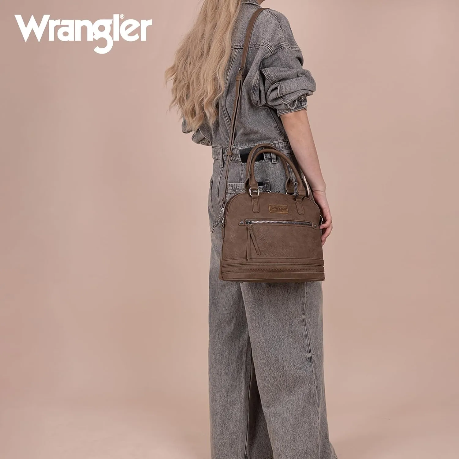Wrangler Top-Handle Purse for Women Satchel Doctor Handbags