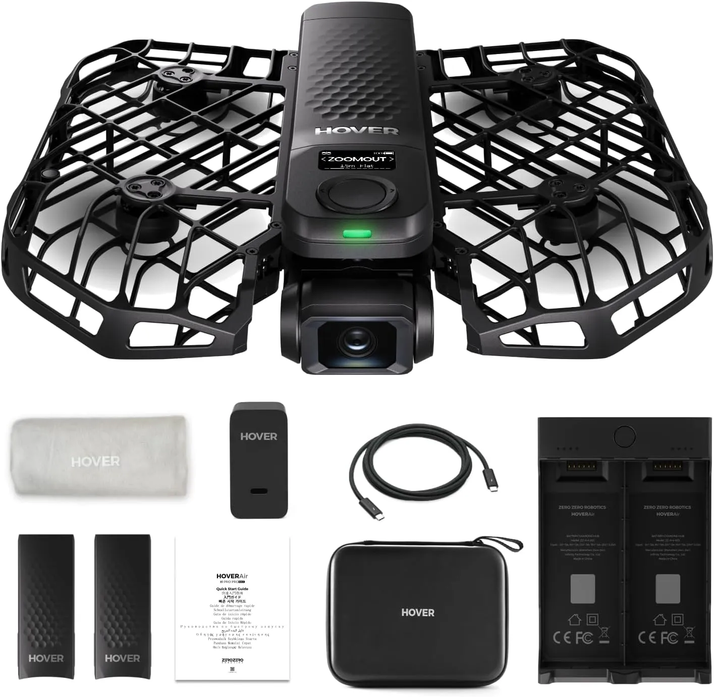 X1 PRO 4K Action Flying Camera, Foldable Drone with Camera with 42 KM/H Follow Speed, 10  Fully Automatic Flight Modes, Fly Anywhere with OmniTerrain, SmoothCapture 2.0(Basic Combo)