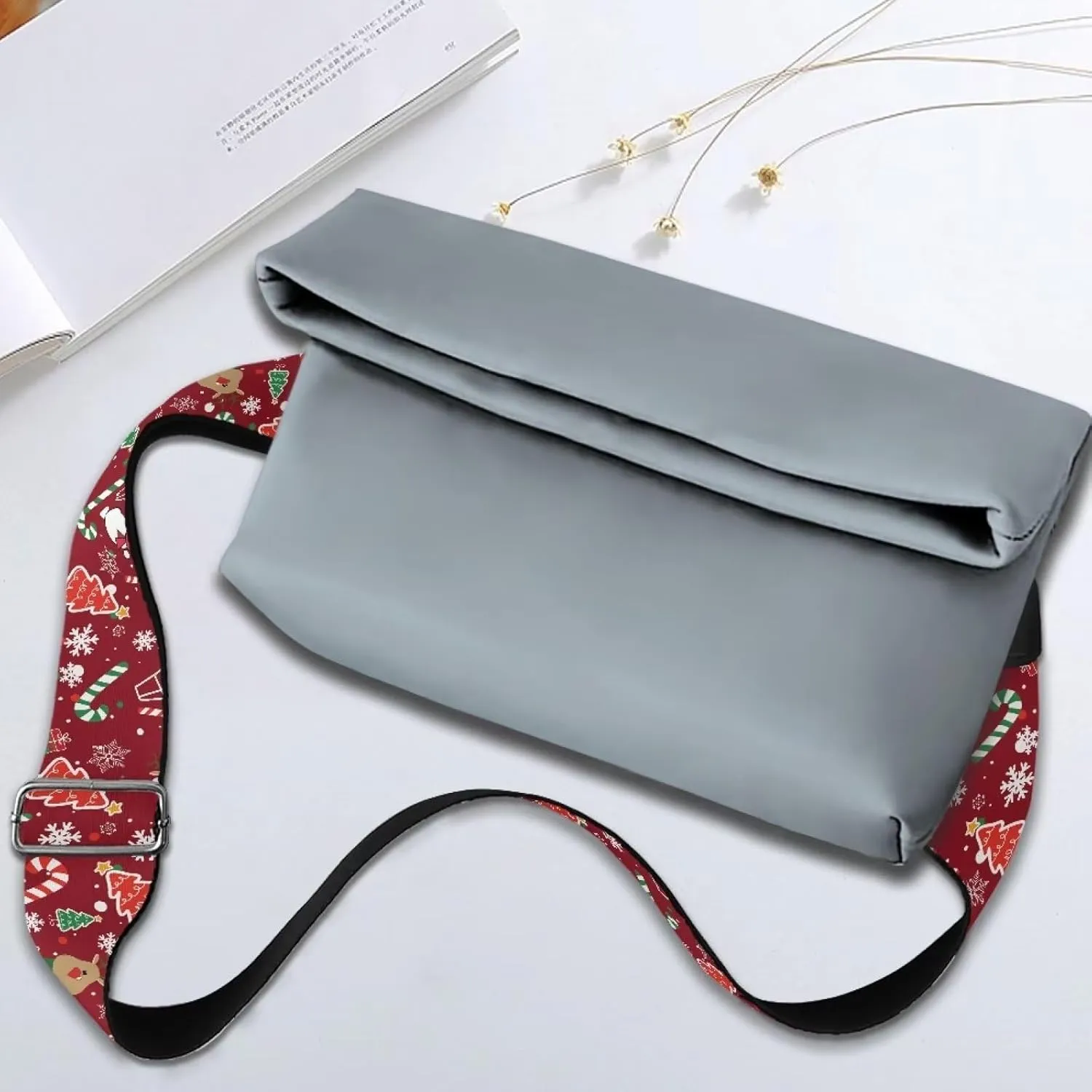 Xoenoiee Print Purse Strap Replacement Crossbody for Women Men Adjustable Wide Strap for Purses Shoulder Canvas Bag