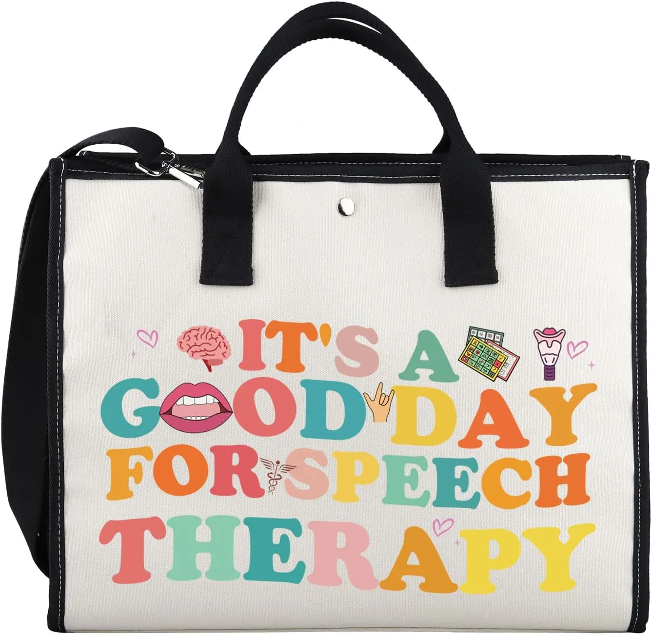 XYANFA Speech Therapist Gift - Slp Tote Bag for Speech Language Pathologist