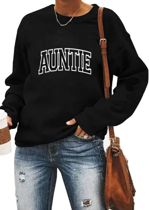 Yimoya Cool Aunts Club Sweatshirt Womens Auntie Sweatshirts Gift for Auntie