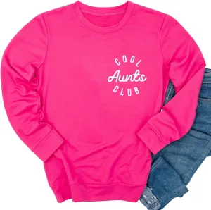 Yimoya Cool Aunts Club Sweatshirt Womens Auntie Sweatshirts Gift for Auntie