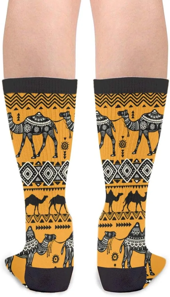 YISHOW Cool Socks Men's Women's Crew Socks Funny Crazy Novelty Socks