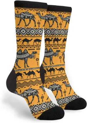 YISHOW Cool Socks Men's Women's Crew Socks Funny Crazy Novelty Socks