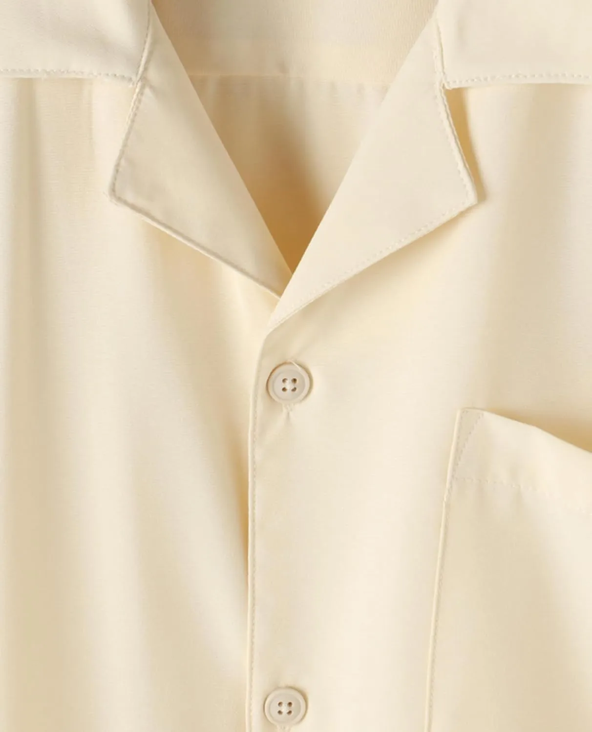 ZEROYAA Men's Urban Stylish Button Down Shirts Regular Fit Wrinkle-Free Short Sleeve Cuban Shirt with Pocket