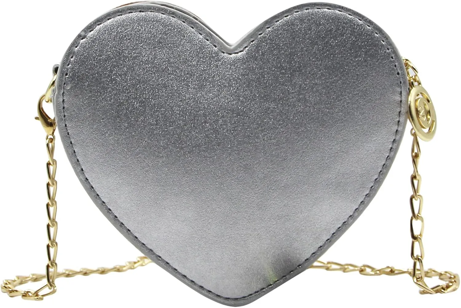 ZGMYC Cute Heart-shaped Crossbody Purse Bowknot Shoulder Bag Satchel for Little Girls Toddlers