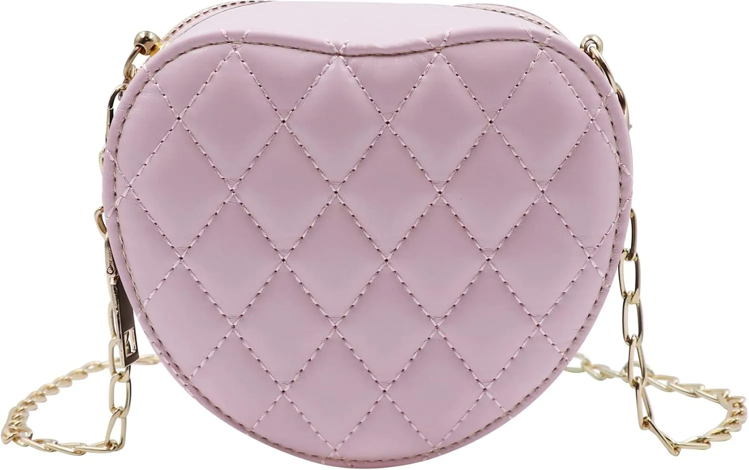ZGMYC Cute Heart-shaped Crossbody Purse Bowknot Shoulder Bag Satchel for Little Girls Toddlers